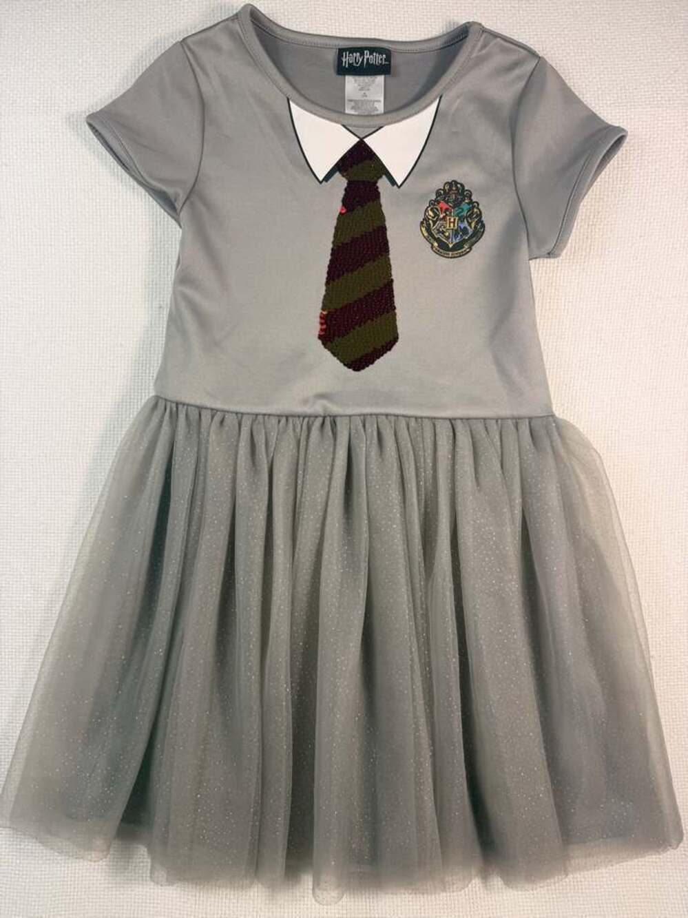 Harry Potter Gray Cape Dress Size M (7/8)
